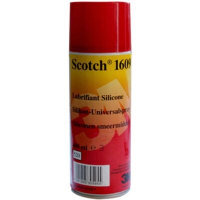 3M - Scotch 1609 - 400 ml - Bezbarwny - Spray silikonowy 3M - Scotch 1609 - 400 ml - Bezbarwny - Spray silikonowy