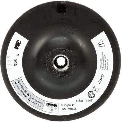 3M Plaque de support 178mm M14 Velcro - Support pour disques abrasifs - Publicité 3M Plaque de support 178mm M14 Velcro - Support pour disques abrasifs - Publicité