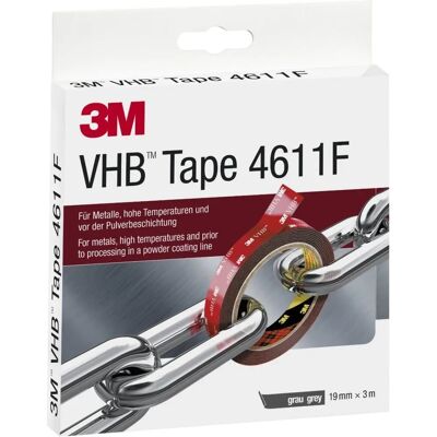 3M Modell 4611 Grå Limband - Hög Temperaturbeständighet 3M Modell 4611 Grå Limband - Hög Temperaturbeständighet