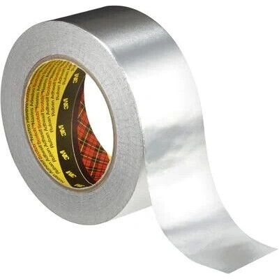3M Aluminium Duct Tape - 50m x 50mm - Indendørs & Udendørs Brug 3M Aluminium Duct Tape - 50m x 50mm - Indendørs & Udendørs Brug