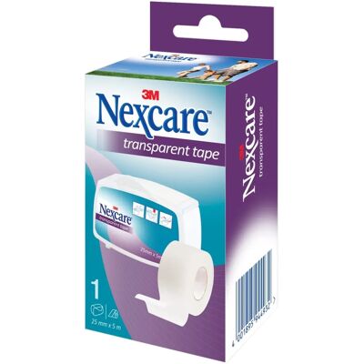 Nexcare Marke Transparenter Verbandsstreifen - 2,5x5m Nexcare Marke Transparenter Verbandsstreifen - 2,5x5m
