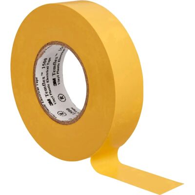 Ruban isolant électrique 3M - Jaune - 10m x 15mm - Isolation - Publicité Ruban isolant électrique 3M - Jaune - 10m x 15mm - Isolation - Publicité