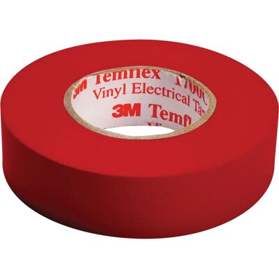 Ruban isolant électrique rouge 3M - Ruban électrique - Publicité Ruban isolant électrique rouge 3M - Ruban électrique - Publicité