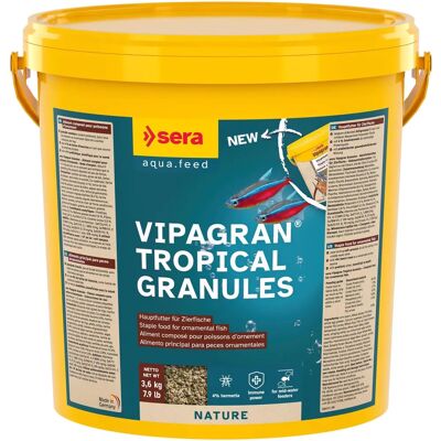 Sera Sera Vipagran Tropické Granule - Krmivo pro Ryby Sera Sera Vipagran Tropické Granule - Krmivo pro Ryby
