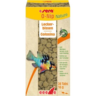 Sera O-Nip Nature 0,016 kg - Visvoer Sera O-Nip Nature 0,016 kg - Visvoer
