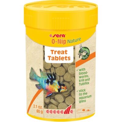 Sera O-Nip Nature Visvoeding Tabletten - Visvoeding - Vissoort Sera O-Nip Nature Visvoeding Tabletten - Visvoeding - Vissoort
