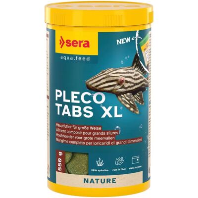 Sera Wels-Tabs XXL - Nourriture pour gros poissons-chats - Pastilles coulantes ou adhésives - Publicité Sera Wels-Tabs XXL - Nourriture pour gros poissons-chats - Pastilles coulantes ou adhésives - Publicité