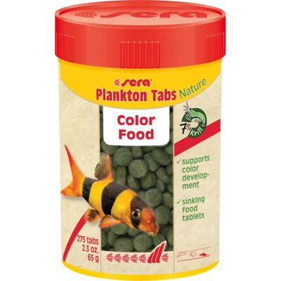 Alimento para Peixes - Pastilhas de Plâncton, Nature, 100ml - 275 comprimidos Alimento para Peixes - Pastilhas de Plâncton, Nature, 100ml - 275 comprimidos