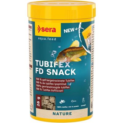 Sera FD Tubifex - 250 ml - Nourriture pour poissons Sera FD Tubifex - 250 ml - Nourriture pour poissons