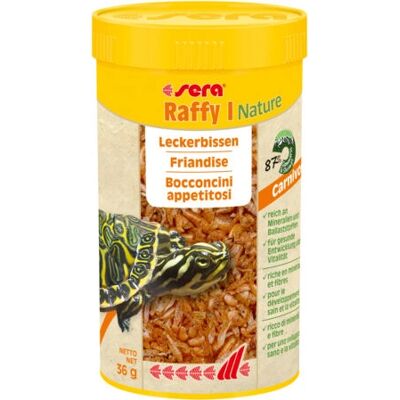 Sera Raffy 250 ml - Reptilienfutter für Pflanzenfresser Sera Raffy 250 ml - Reptilienfutter für Pflanzenfresser