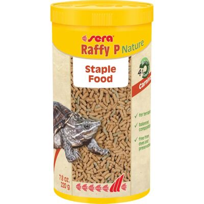 Nourriture Reptiles Sera Raffy P - Granulés Flottants - 1000ml - Publicité Nourriture Reptiles Sera Raffy P - Granulés Flottants - 1000ml - Publicité
