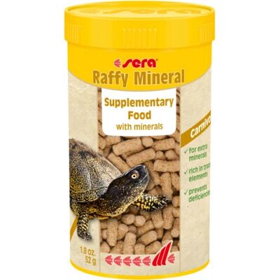 Sera Raffy Mineral - Reptilienfutter mit Mineralien & Vitaminen Sera Raffy Mineral - Reptilienfutter mit Mineralien & Vitaminen