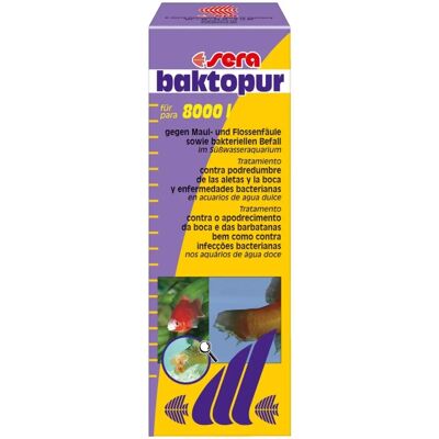 Sera 2580 Baktopur - 500 ml - Médicament pour poissons - Publicité Sera 2580 Baktopur - 500 ml - Médicament pour poissons - Publicité