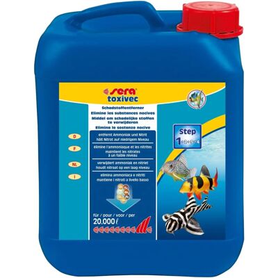 Sera Toxivec 5L - Condizionatore acqua Sera Toxivec 5L - Condizionatore acqua