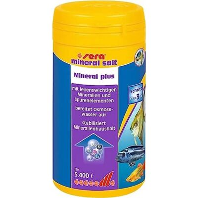 Sera Mineral Salt - Angereichert das Wasser mit Mineralien Sera Mineral Salt - Angereichert das Wasser mit Mineralien