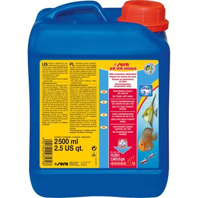 Sera Aquarium Water Clarifier - Veilig pH/KH-aanpassing Sera Aquarium Water Clarifier - Veilig pH/KH-aanpassing