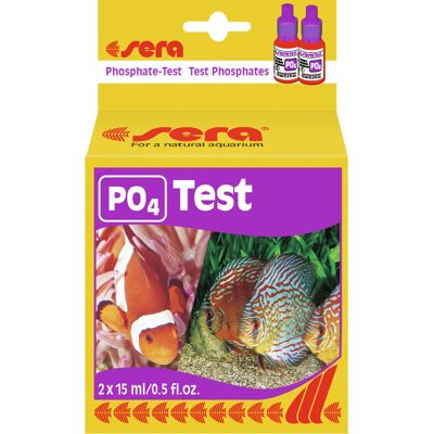 Sera PO4 Test - Phosphat-Test für Aquarium Sera PO4 Test - Phosphat-Test für Aquarium