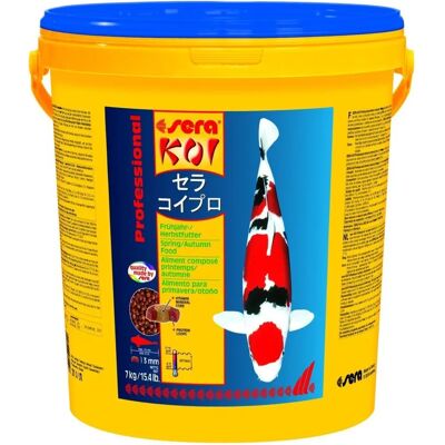Sera Koi Professional Frühling Herbst 7 kg Fischfutter Sera Koi Professional Frühling Herbst 7 kg Fischfutter