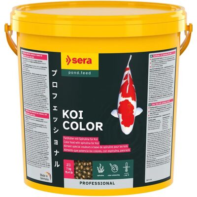 Sera - Koi Professional - Nourriture Spécial Couleurs Pour Poissons - Carpes Koà ̄ -À Base De Spiruline - 7 Kg Sera - Koi Professional - Nourriture Spécial Couleurs Pour Poissons - Carpes Koà ̄ -À Base De Spiruline - 7 Kg