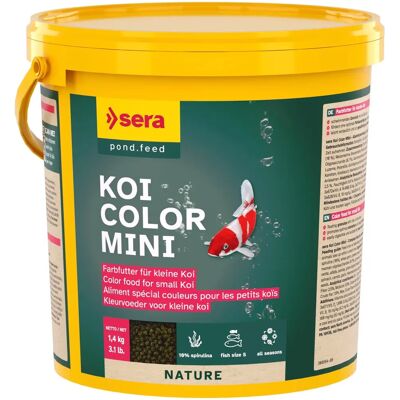 Sera Koi Color Nature Mini - Fischfutter 3,8 l Sera Koi Color Nature Mini - Fischfutter 3,8 l