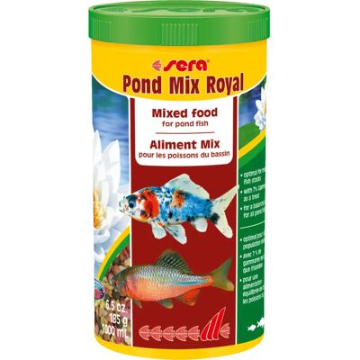 Cibo per pesci di stagno Royal Sera - Fiocchi, Granuli & Gammarus Cibo per pesci di stagno Royal Sera - Fiocchi, Granuli & Gammarus