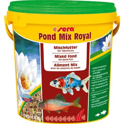 Pokarm dla ryb stawowych Sera Royal - Kompletny, Bogaty w minerały, Unoszący się Pokarm dla ryb stawowych Sera Royal - Kompletny, Bogaty w minerały, Unoszący się