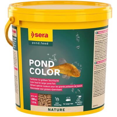 Sera Marque Pond Color Sticks - Nourriture pour poissons - Tailles variées - Publicité Sera Marque Pond Color Sticks - Nourriture pour poissons - Tailles variées - Publicité