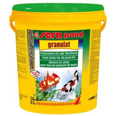 Sera Pond Granulat - Krmivo pro ryby v jezírku - 2,8 KG Sera Pond Granulat - Krmivo pro ryby v jezírku - 2,8 KG