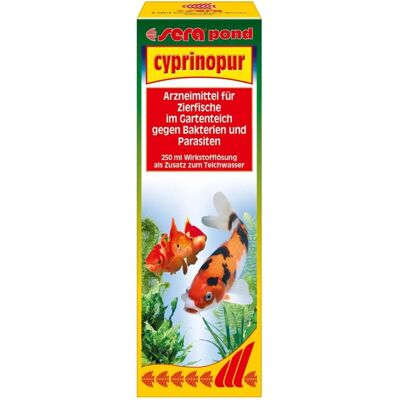 Sera Pond Cyprinopur Tavacszer Készítmény - Vízkondicionáló 250ml Sera Pond Cyprinopur Tavacszer Készítmény - Vízkondicionáló 250ml