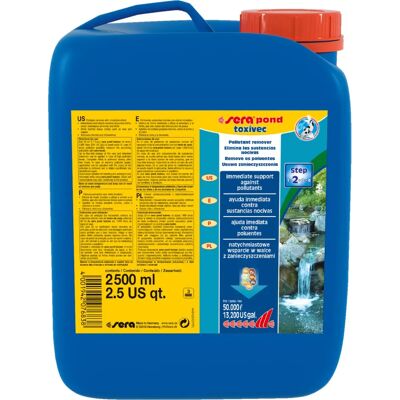 Sera Aquarium Wasserklärer - Sera Teich Toxivec 2.5L Sera Aquarium Wasserklärer - Sera Teich Toxivec 2.5L