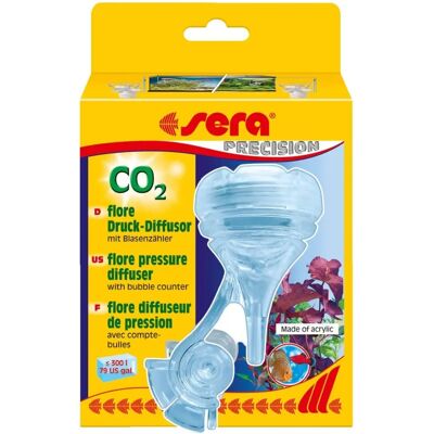 Diffuseur de Co2 Sera Flore - Pression avec Compte-bulles - jusqu'à 300L - Publicité Diffuseur de Co2 Sera Flore - Pression avec Compte-bulles - jusqu'à 300L - Publicité