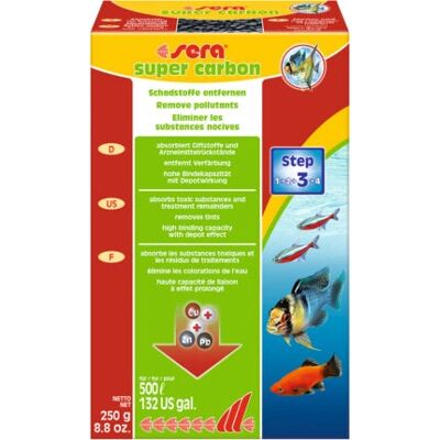 Sera Sera Super Carbon Clarificatore d’acqua per Acquario Sera Sera Super Carbon Clarificatore d’acqua per Acquario