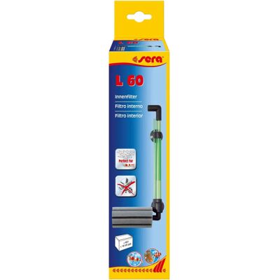 Sera Innenfilter L - Luftbetriebener Aquarienfilter für bis zu 60 L Sera Innenfilter L - Luftbetriebener Aquarienfilter für bis zu 60 L