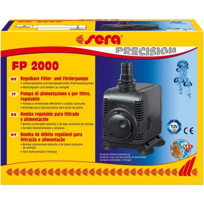 Sera FP 2000 Akvárium Szivattyú - Állítható, Kompakt, 2000 l/h Sera FP 2000 Akvárium Szivattyú - Állítható, Kompakt, 2000 l/h