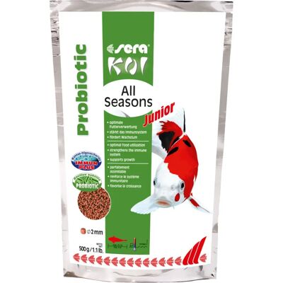 Sera Koi Junior All Seasons Probiotic - 500g Nourriture pour poissons - Publicité Sera Koi Junior All Seasons Probiotic - 500g Nourriture pour poissons - Publicité