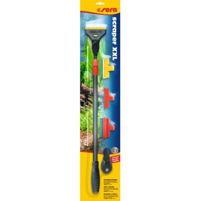 Sera Scraper XXL - Aquarium Telescopic Raclette - Black Sera Scraper XXL - Aquarium Telescopic Raclette - Black