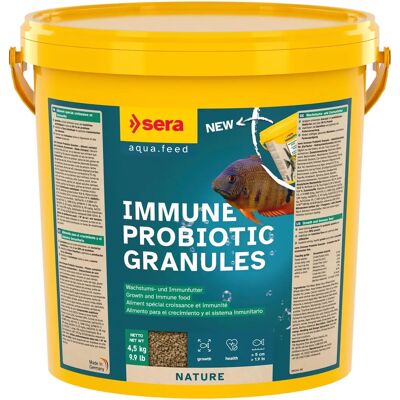 Sera Immunpro Nature - Nourriture pour poissons - 4,4 KG - Publicité Sera Immunpro Nature - Nourriture pour poissons - 4,4 KG - Publicité