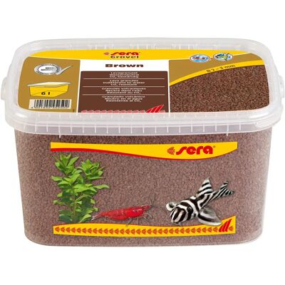Grava para acuarios SERA - Marrón 2-3mm 6L Grava para acuarios SERA - Marrón 2-3mm 6L