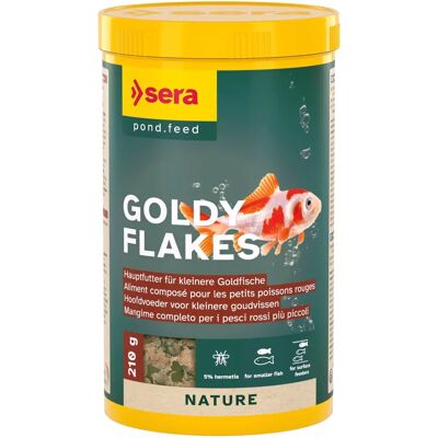 sera Goldy Nature Visvoer - Natuurlijk, Compleet, Vlokken - Duitsland sera Goldy Nature Visvoer - Natuurlijk, Compleet, Vlokken - Duitsland