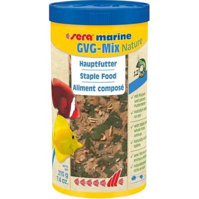 Sera Marine GVG-Mix Nature - Halakeleség - Sósvíz - 210g Sera Marine GVG-Mix Nature - Halakeleség - Sósvíz - 210g