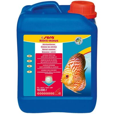 Sera Nitrit minus 2,5L - Aquarienwasser-Conditioner Sera Nitrit minus 2,5L - Aquarienwasser-Conditioner