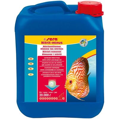 Sera Nitrit-Minus - 5 l - Aquarium Wasserpflege Sera Nitrit-Minus - 5 l - Aquarium Wasserpflege