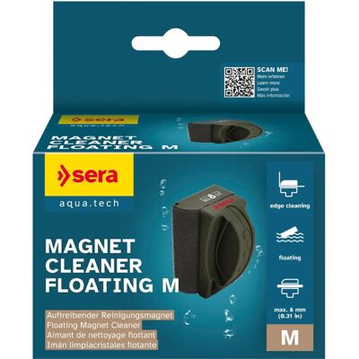 Sera Magnetreiniger Schwimmend M 8 mm - Magnet Cleaner Sera Magnetreiniger Schwimmend M 8 mm - Magnet Cleaner