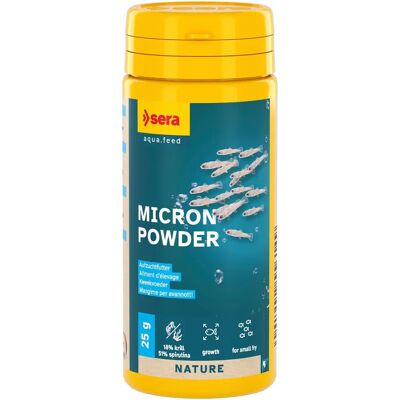 Sera Micron - Pokarm dla ryb - Wspiera wzrost i odporność Sera Micron - Pokarm dla ryb - Wspiera wzrost i odporność