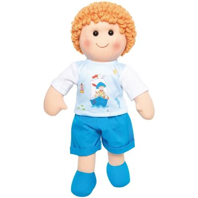 Muñeca blanda Fiete de Heless - Marítima, 32 cm Muñeca blanda Fiete de Heless - Marítima, 32 cm