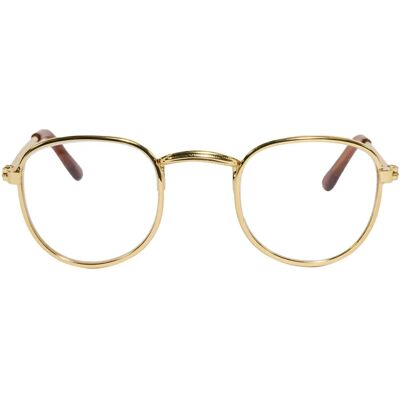 Lunettes pour poupées Heless Or - Accessoire de Jouet Lunettes pour poupées Heless Or - Accessoire de Jouet