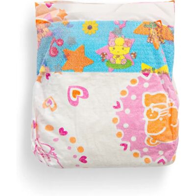 Heless Pieluszki dla lalek - Różowe, 3 sztuki, 28-35 cm - Doll Zubehör Heless Pieluszki dla lalek - Różowe, 3 sztuki, 28-35 cm - Doll Zubehör