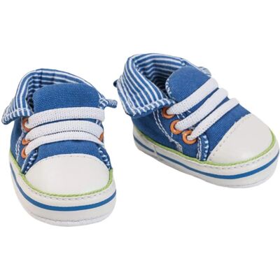 Heless Chaussures de Poupée Sneakers Bleus - Chaussures de Poupée Heless Chaussures de Poupée Sneakers Bleus - Chaussures de Poupée