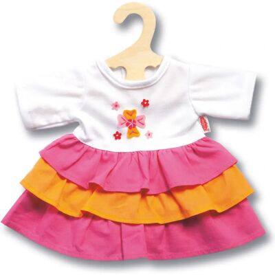 Heless Puppen-Kleid Pinky - 28-35cm - Farbiger Puppenkleid Heless Puppen-Kleid Pinky - 28-35cm - Farbiger Puppenkleid