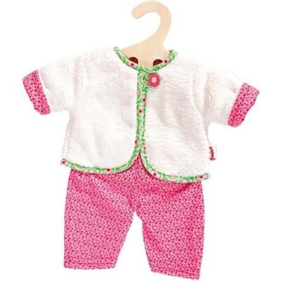 Completo reversibile per bambole Heless Rosa/Bianco - Set di vestiti Completo reversibile per bambole Heless Rosa/Bianco - Set di vestiti